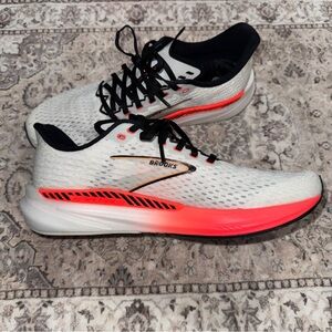 Brooks Hyperion GTS 2 Mens Size 11.5 Gray Orange Athletic Running Shoes Sneakers